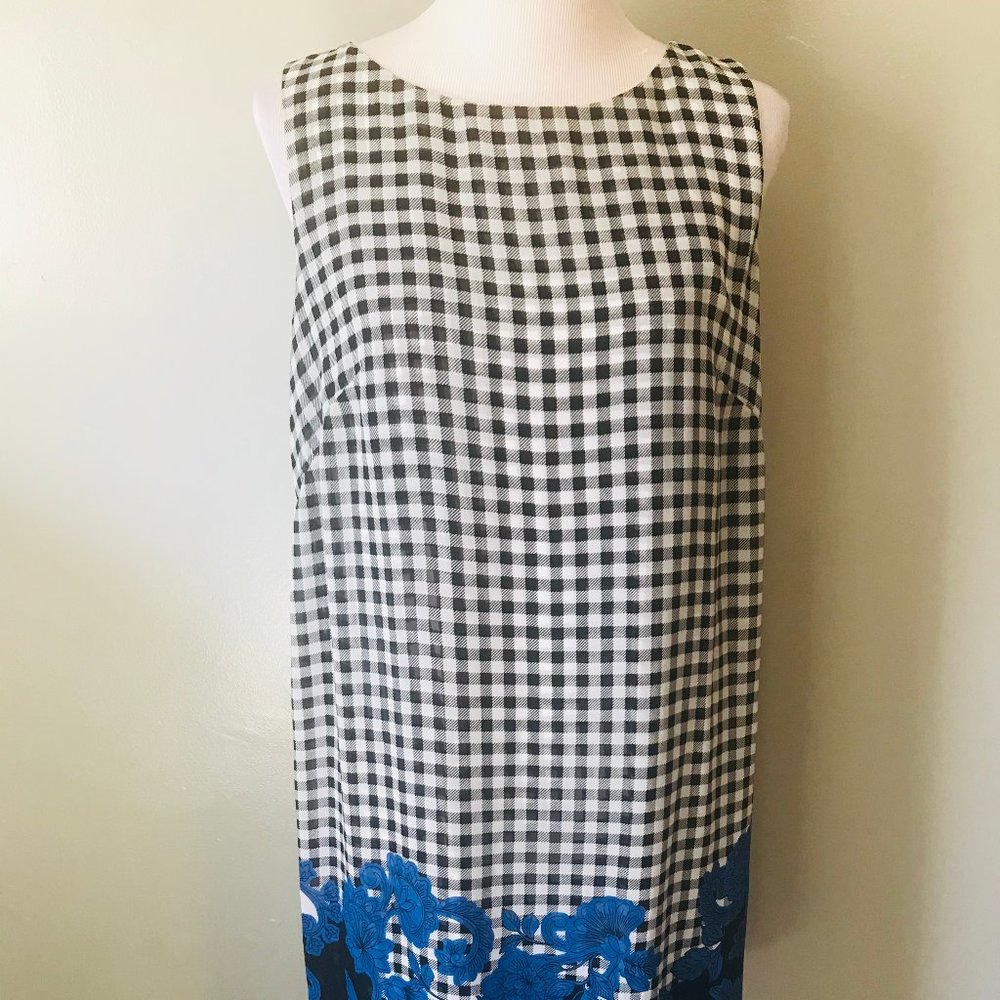 I.N. STUDIO SLEEVELESS BLACK/WHITE DRESS - 14